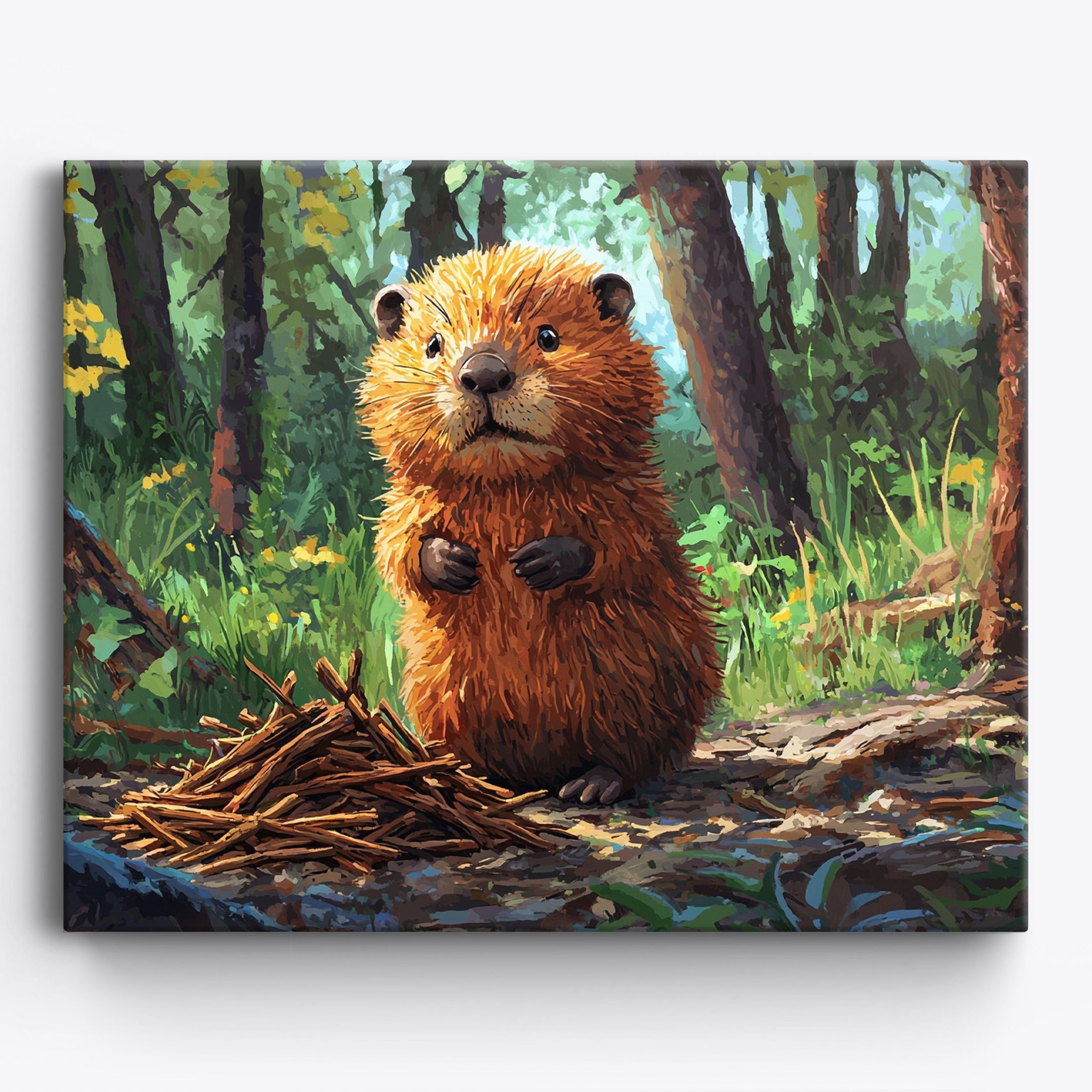 Beaver'S Victory No Frame / 50x40cm