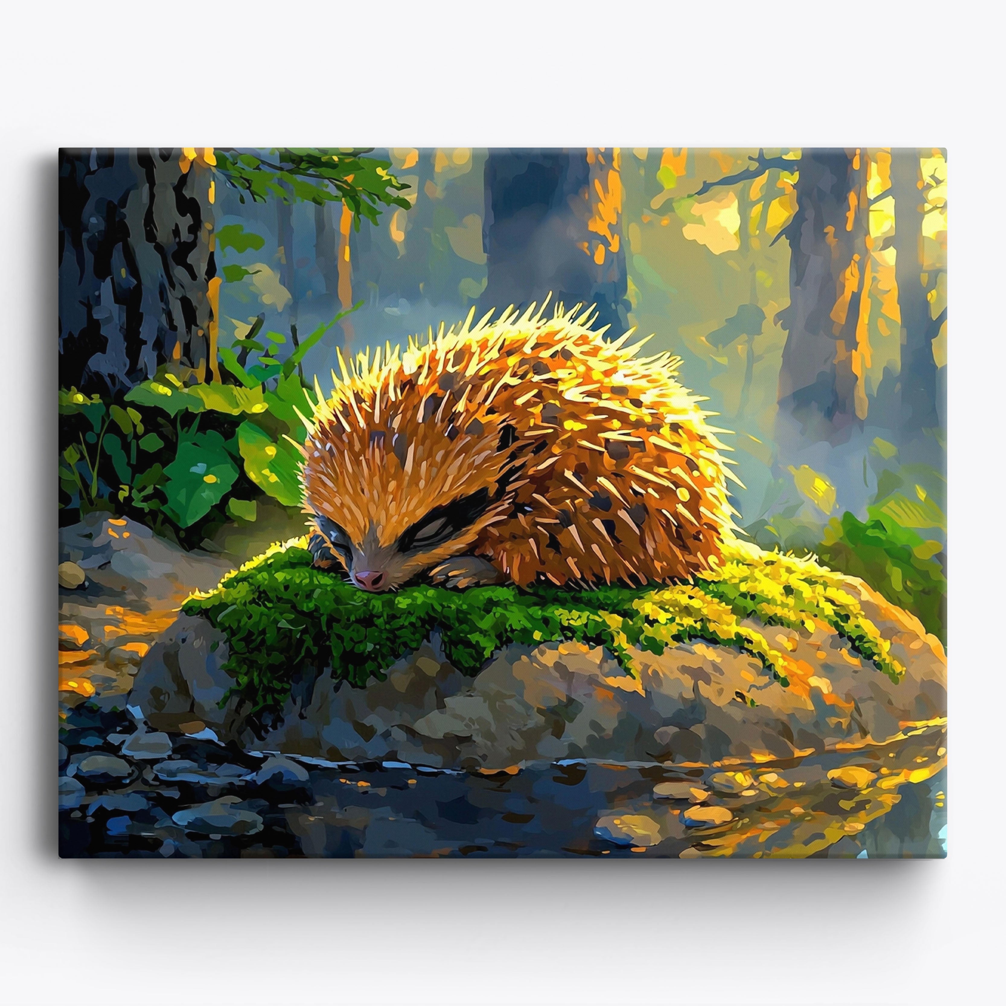 Quilled Forest Guardian No Frame / 50x40cm