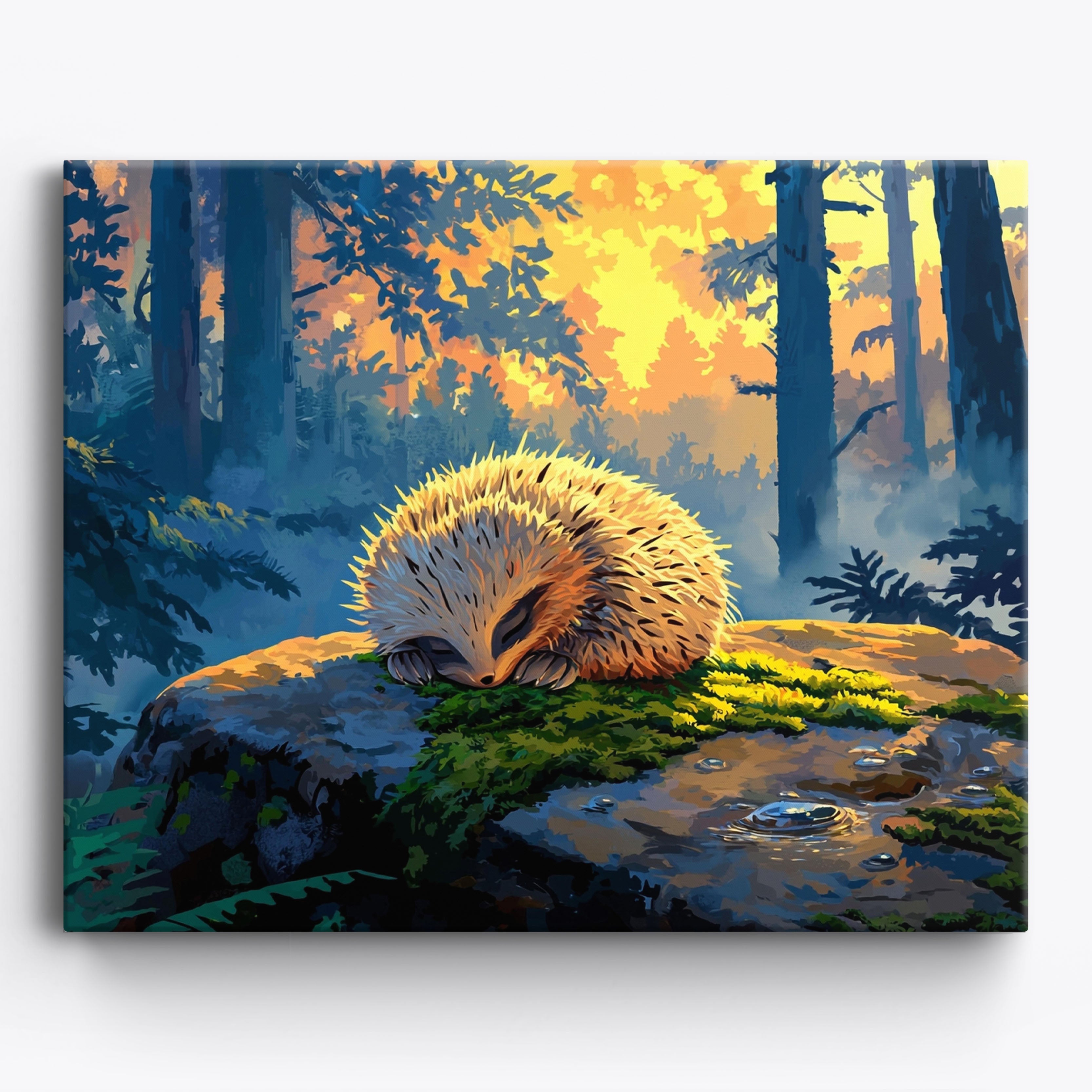 Misty Tenrec No Frame / 50x40cm