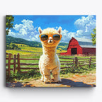 Alpaca Chic No Frame / 50x40cm