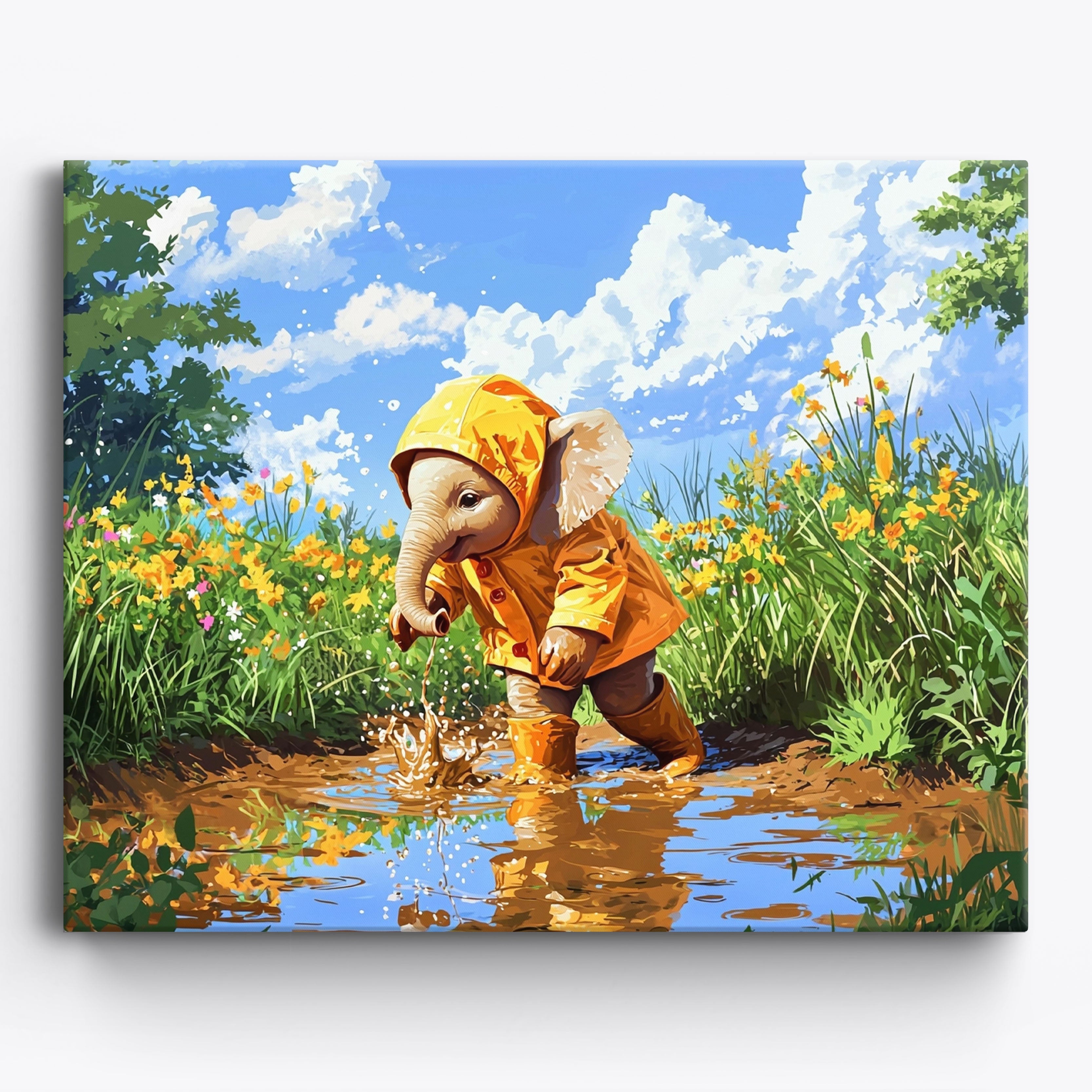 Joyful Jumble No Frame / 50x40cm