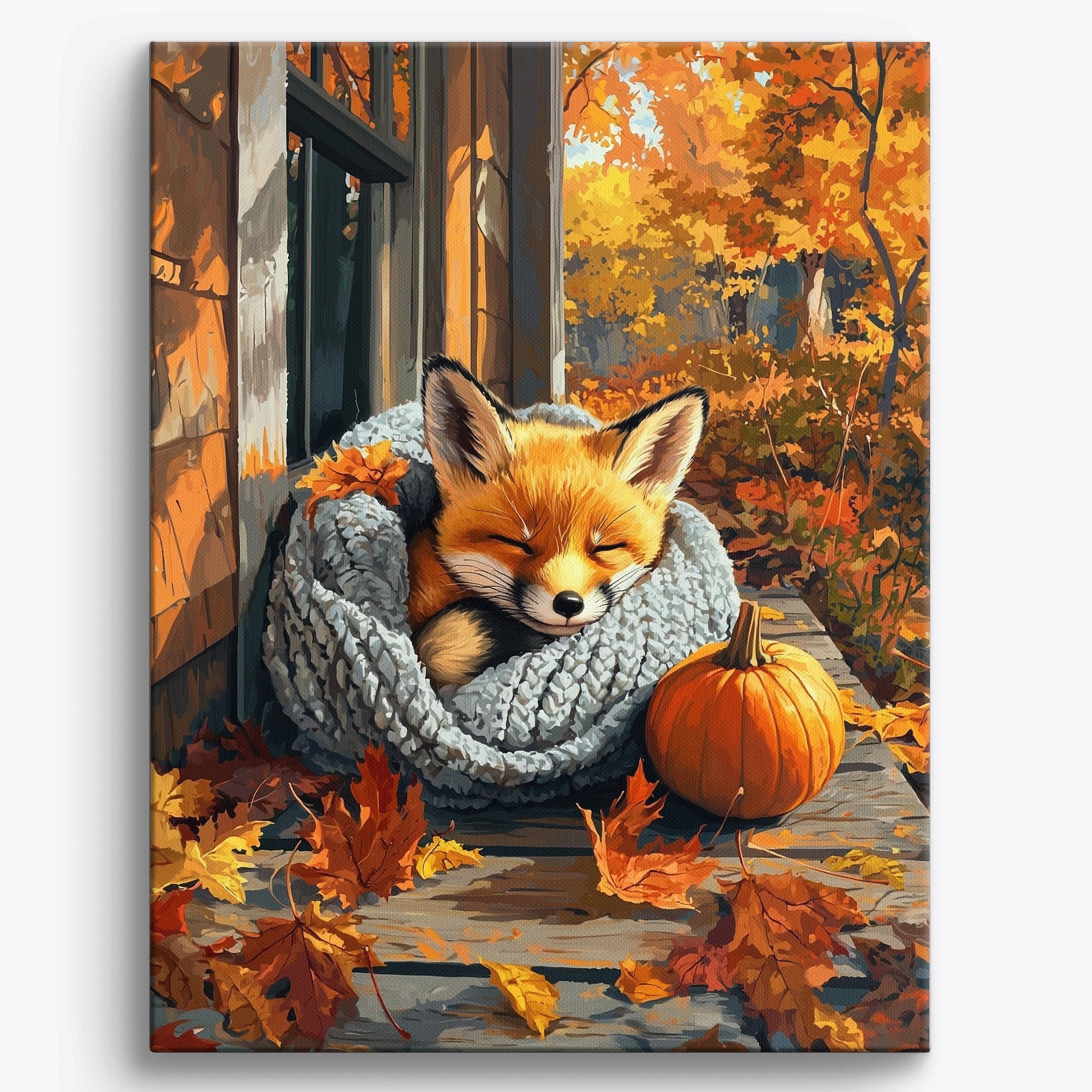 Cozy Autumn Nest No Frame / 40x50cm