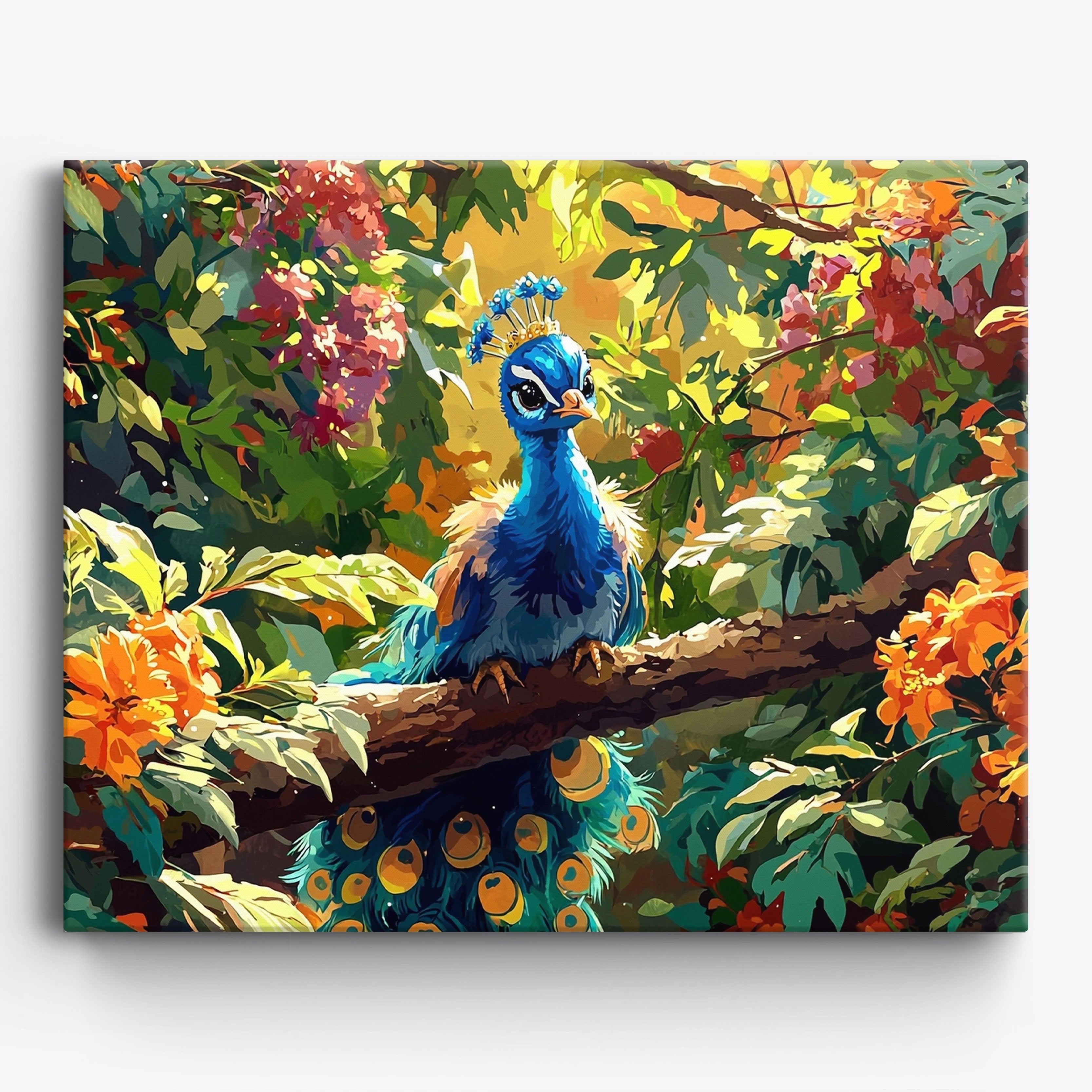 Sunlit Perch No Frame / 50x40cm