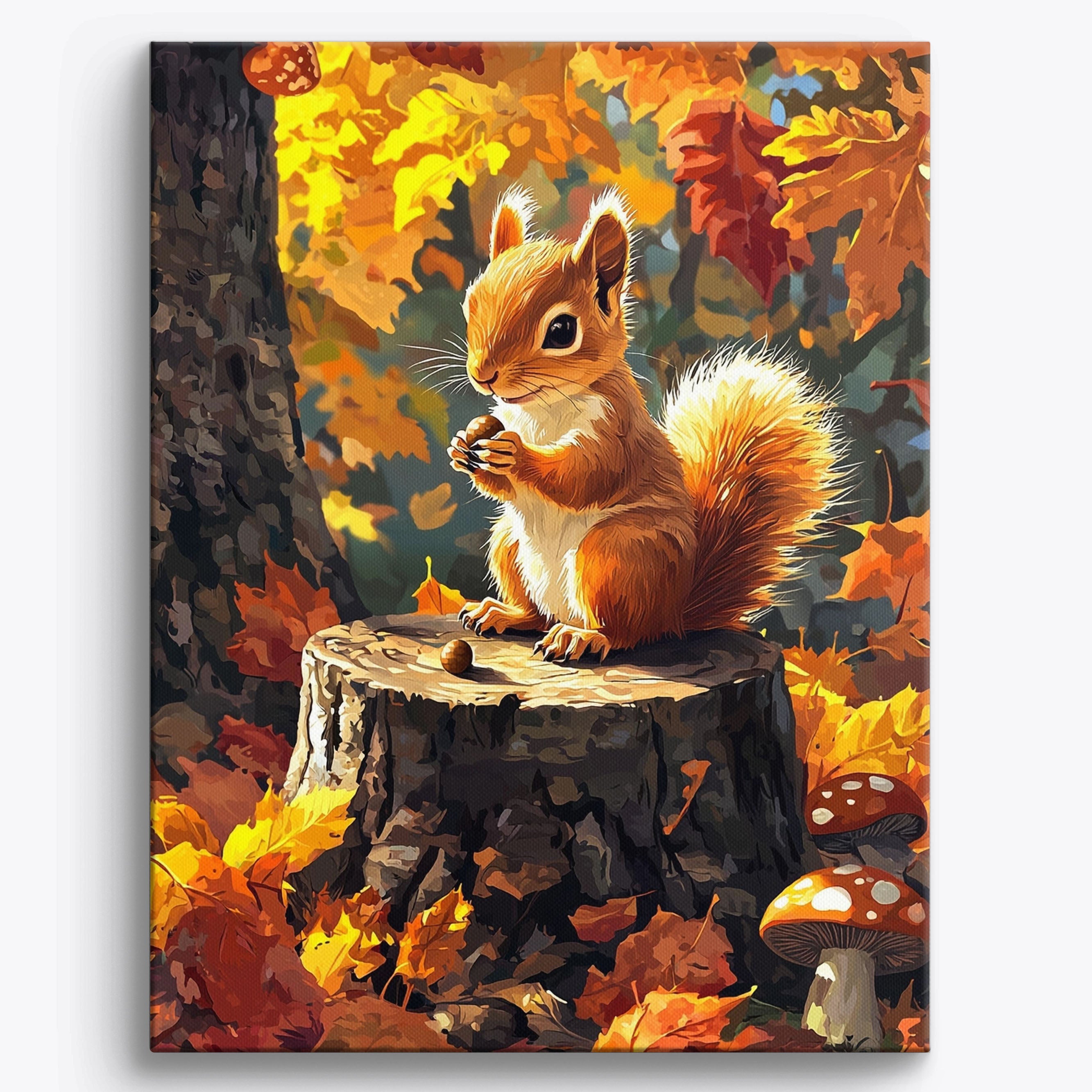 Squirrel'S Treasure No Frame / 40x50cm