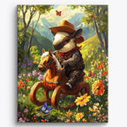 Tiny Cowboy Adventure No Frame / 40x50cm