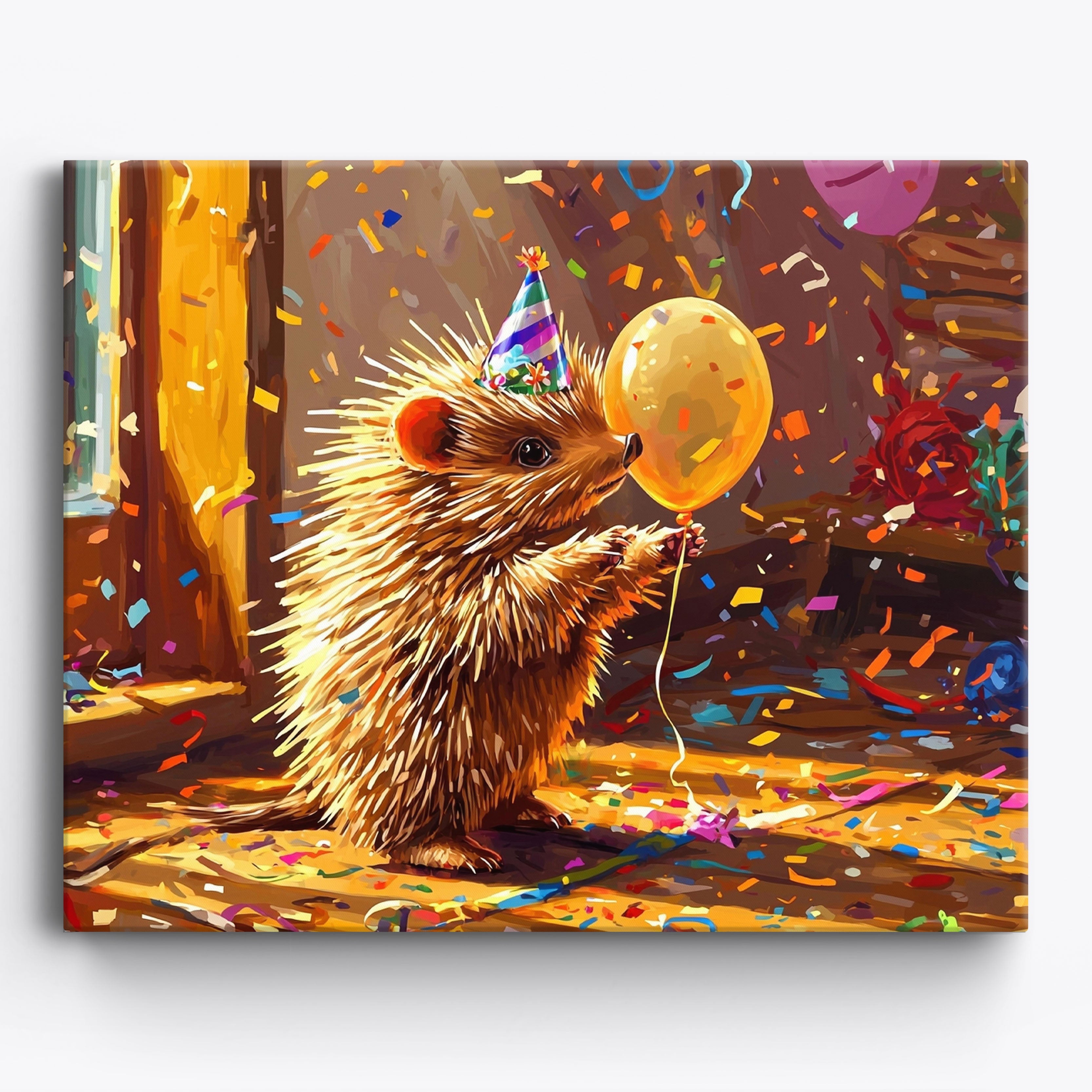 Prickly Festivities No Frame / 50x40cm