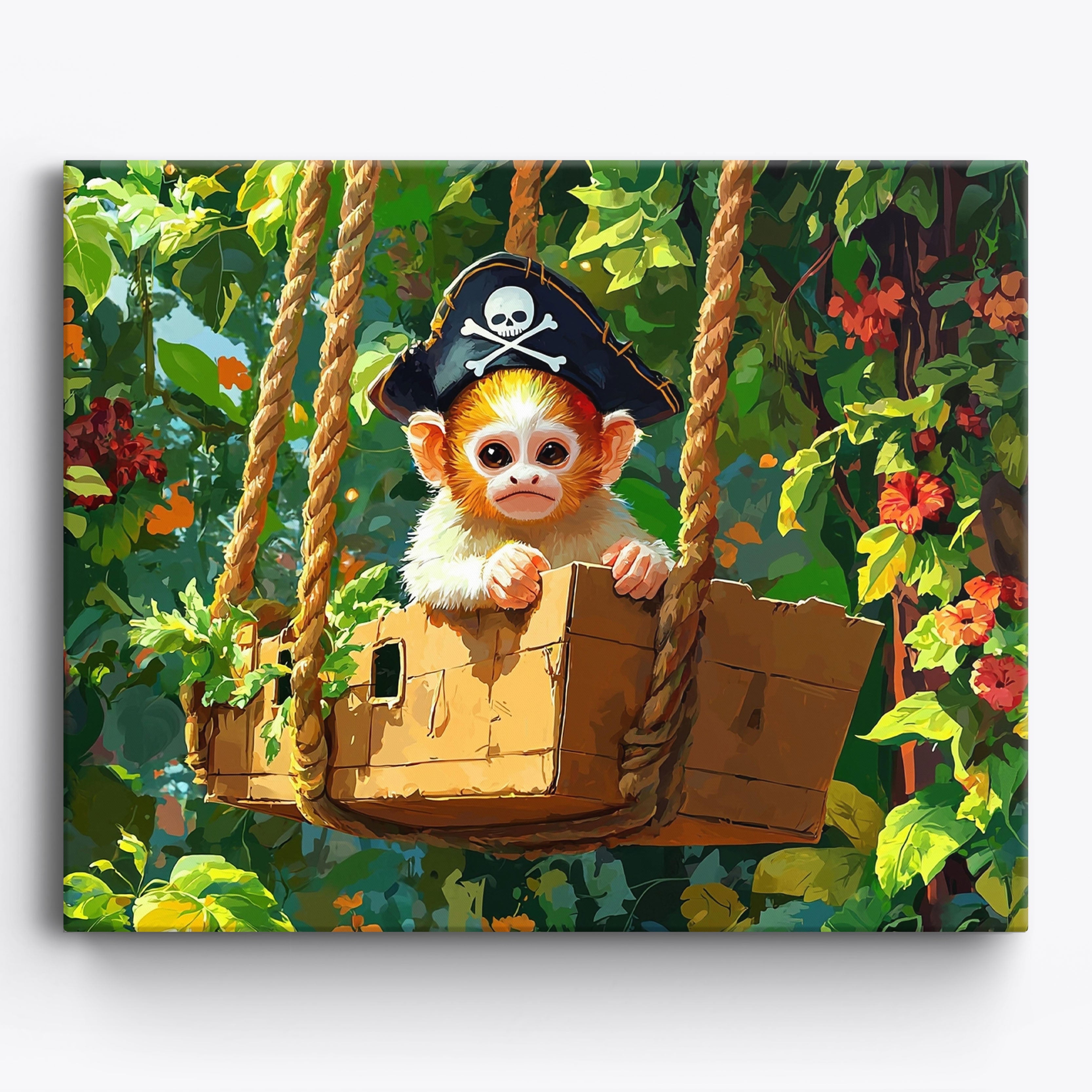 Jungle Adventure No Frame / 50x40cm