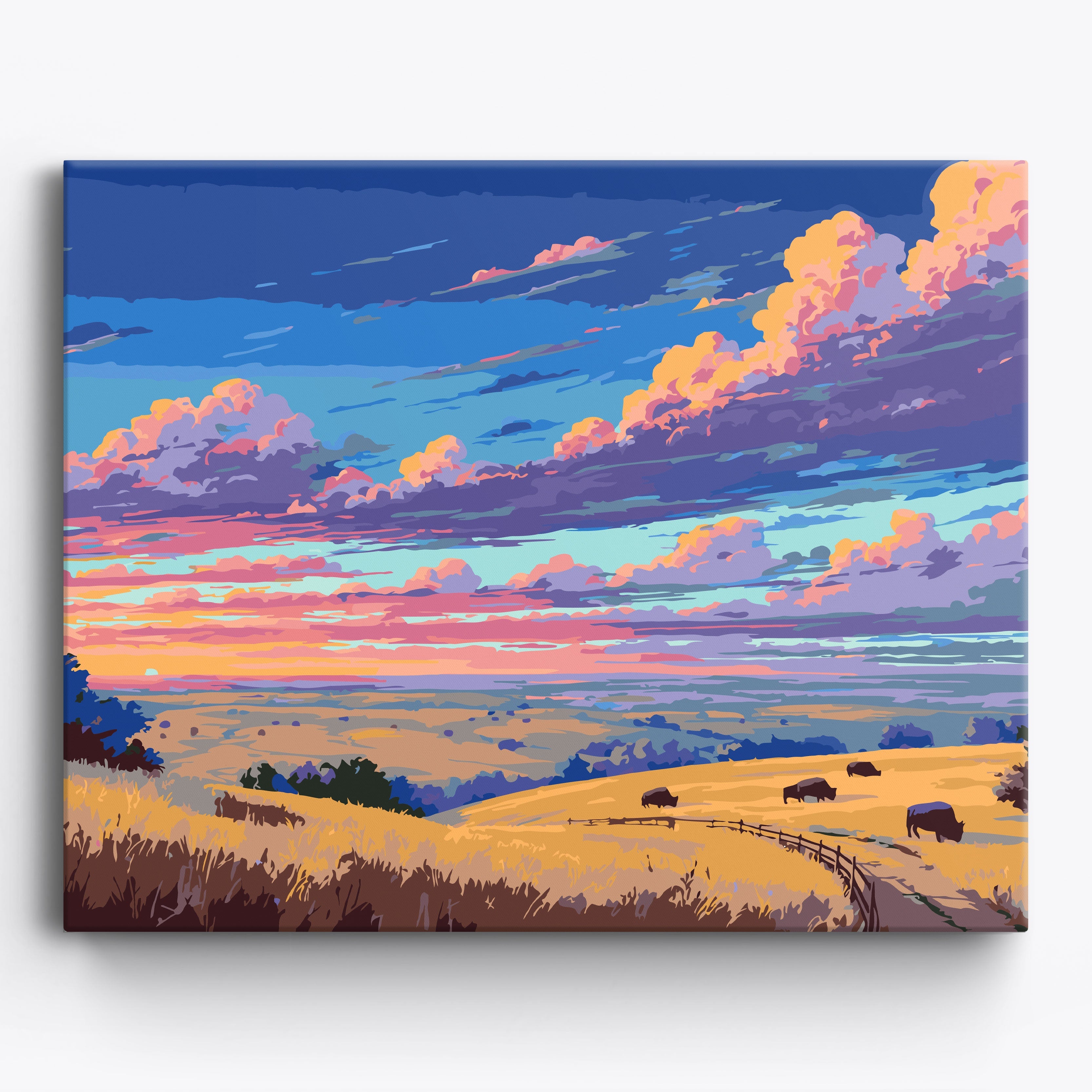 Badlands Sunset Herd