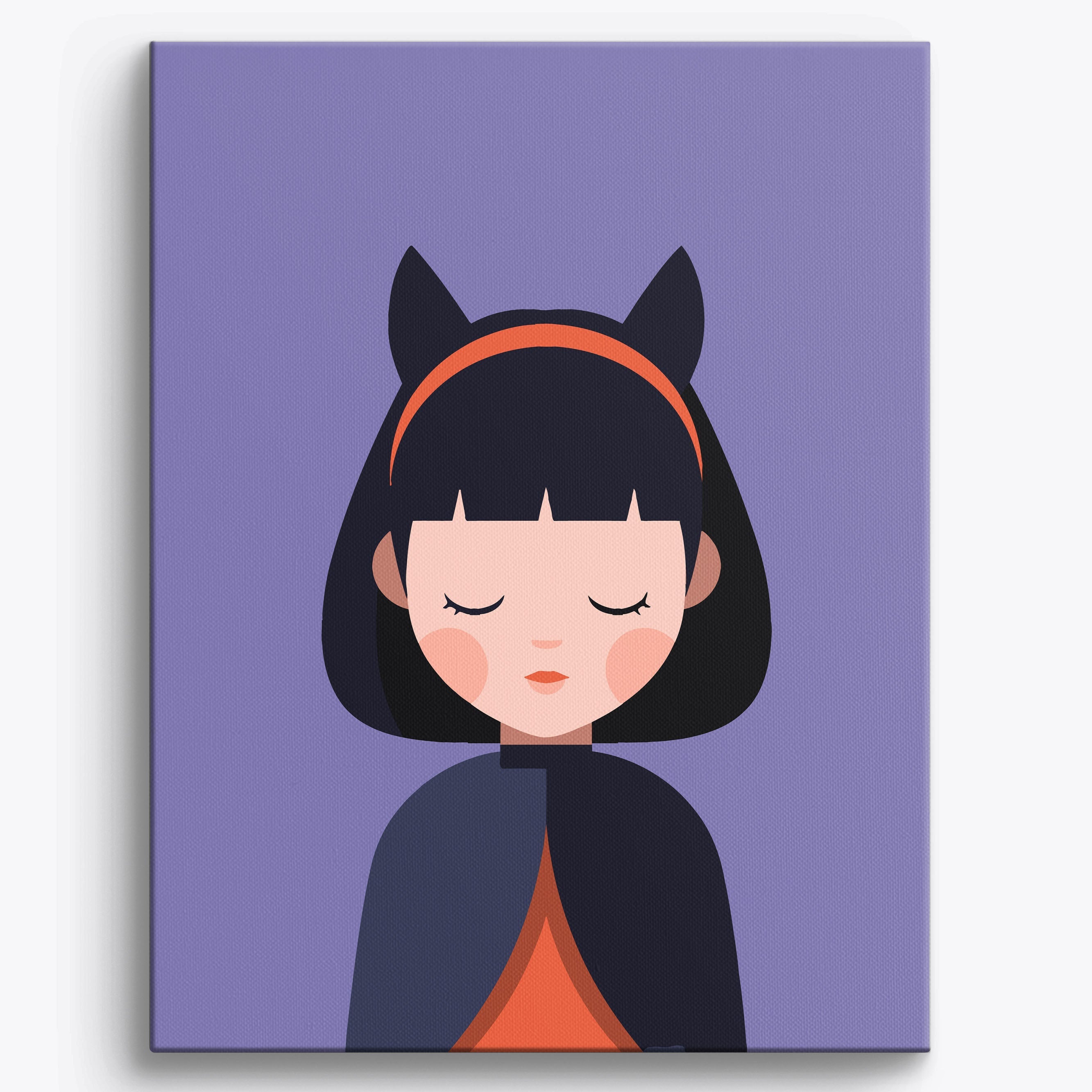 Bat Ears No Frame / 40x50cm