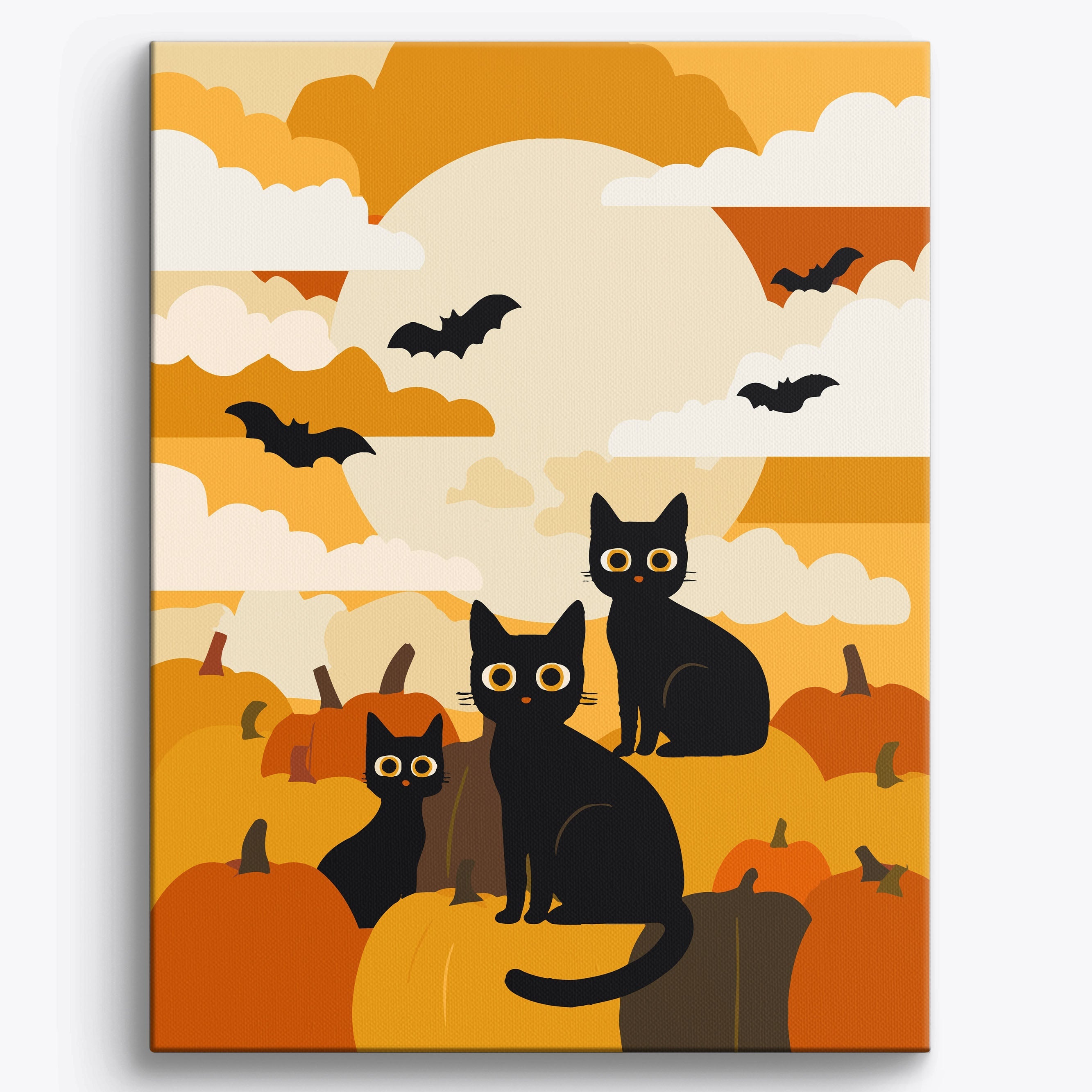 Bat Night No Frame / 40x50cm