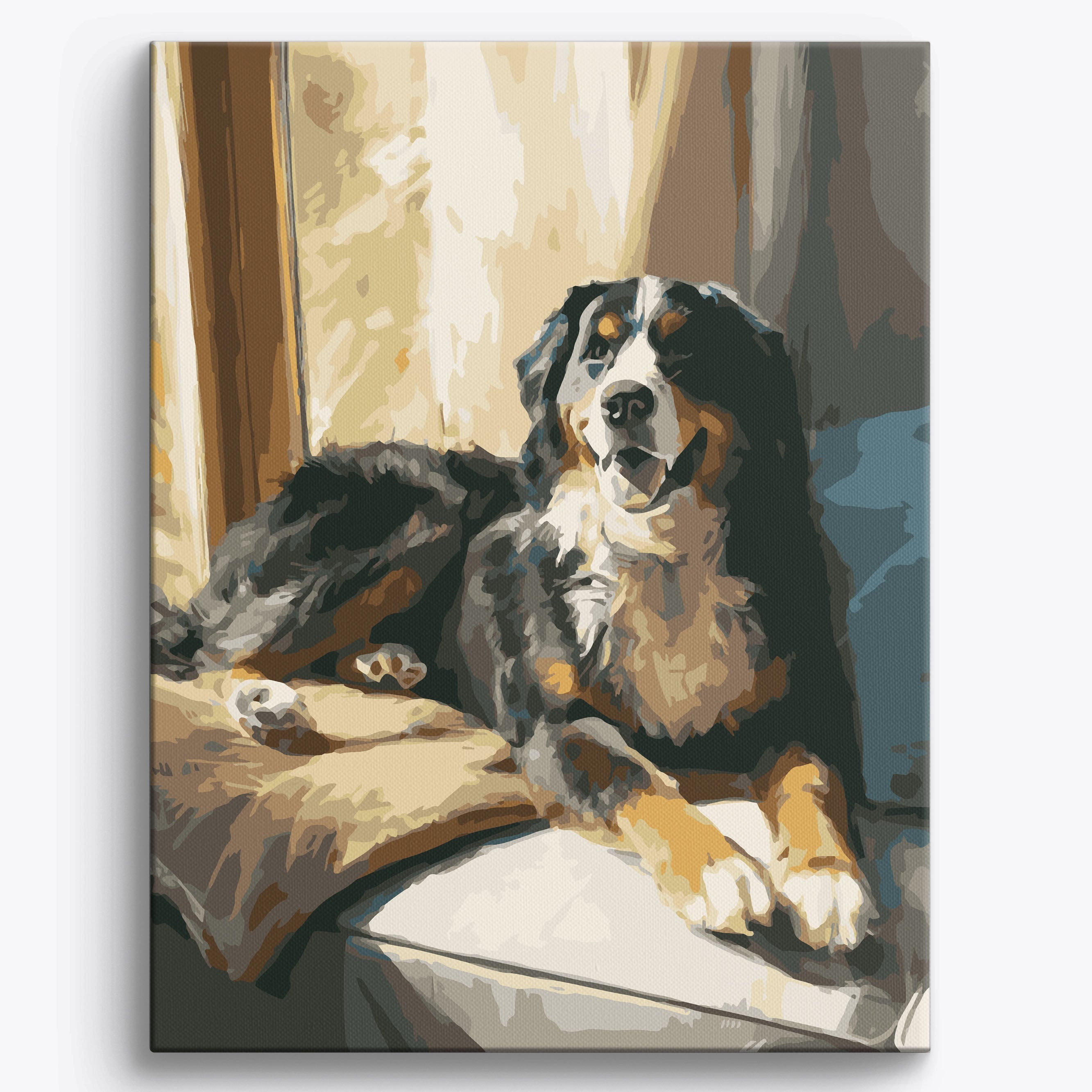 Bernese Smile Framed / 40x50cm