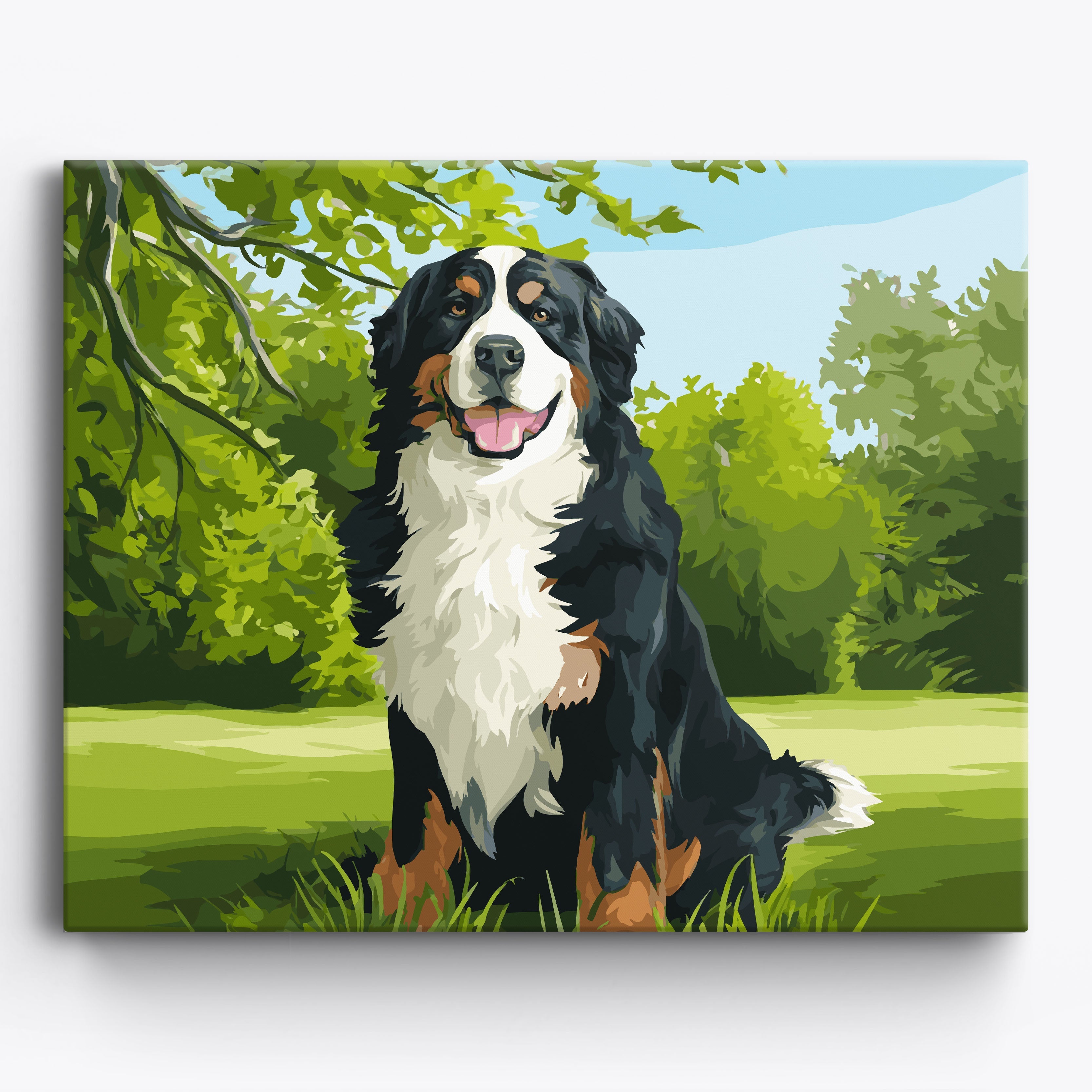 Bernese Meadow Framed / 50x40cm