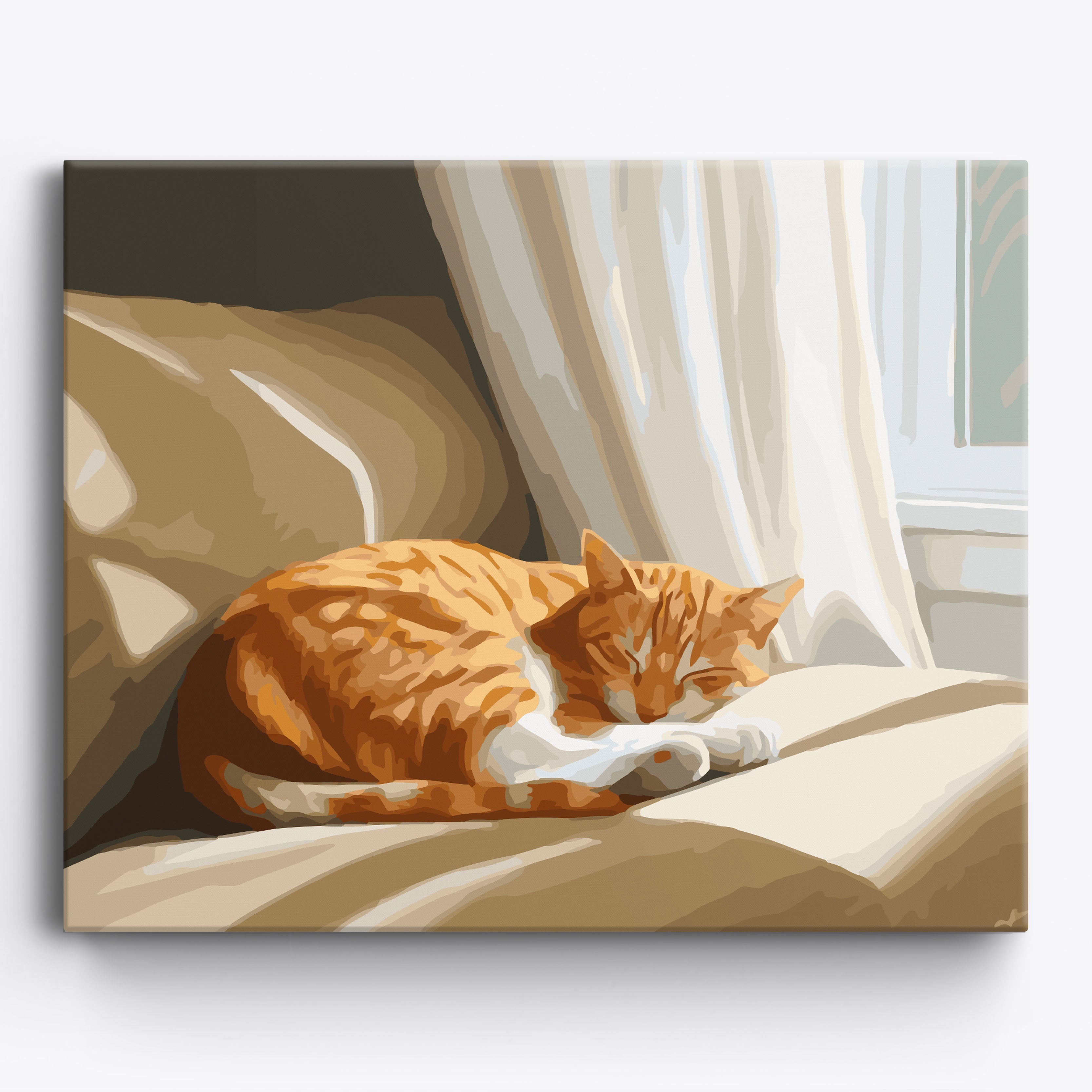 Silken Sunlight Framed / 50x40cm