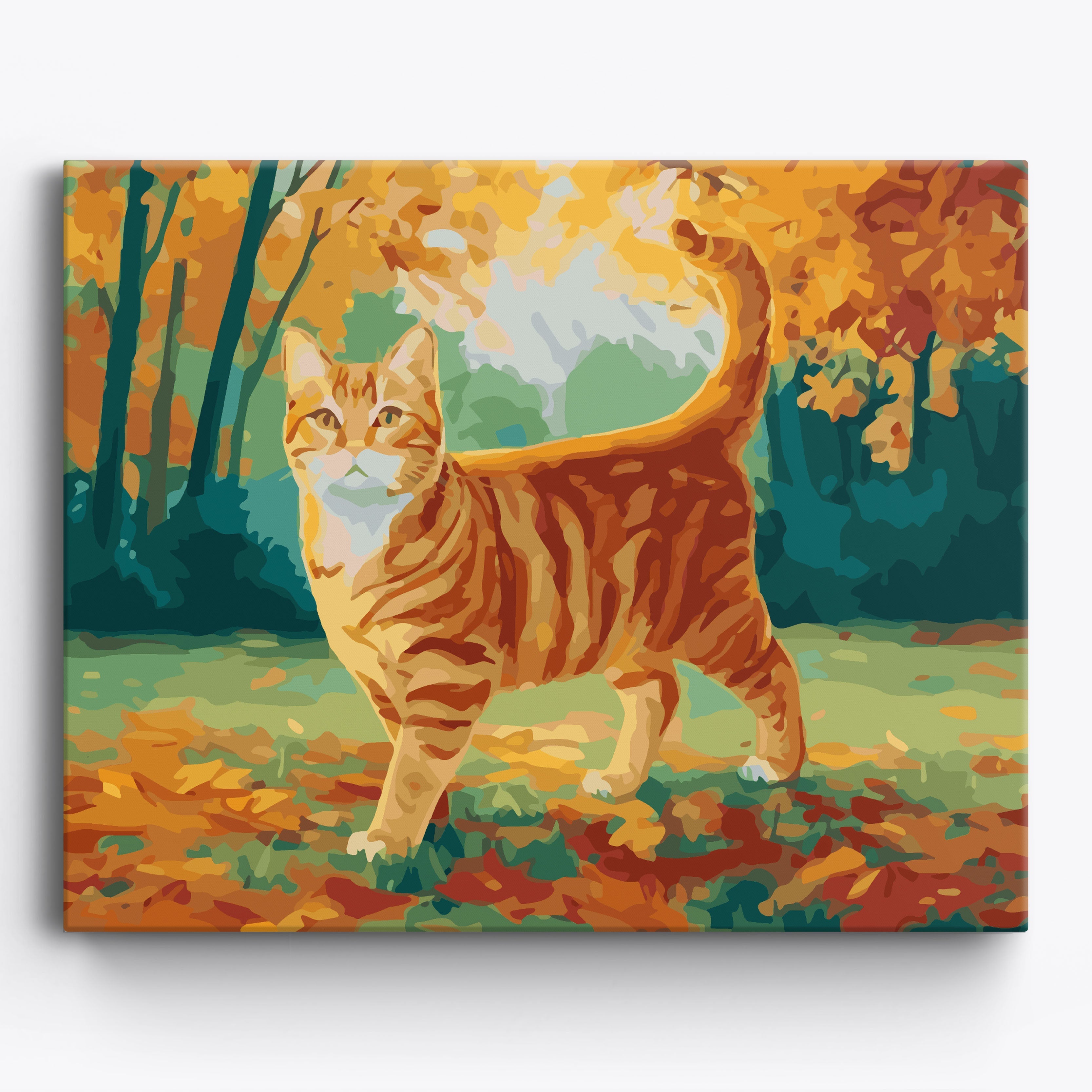 Autumn Tabby No Frame / 50x40cm