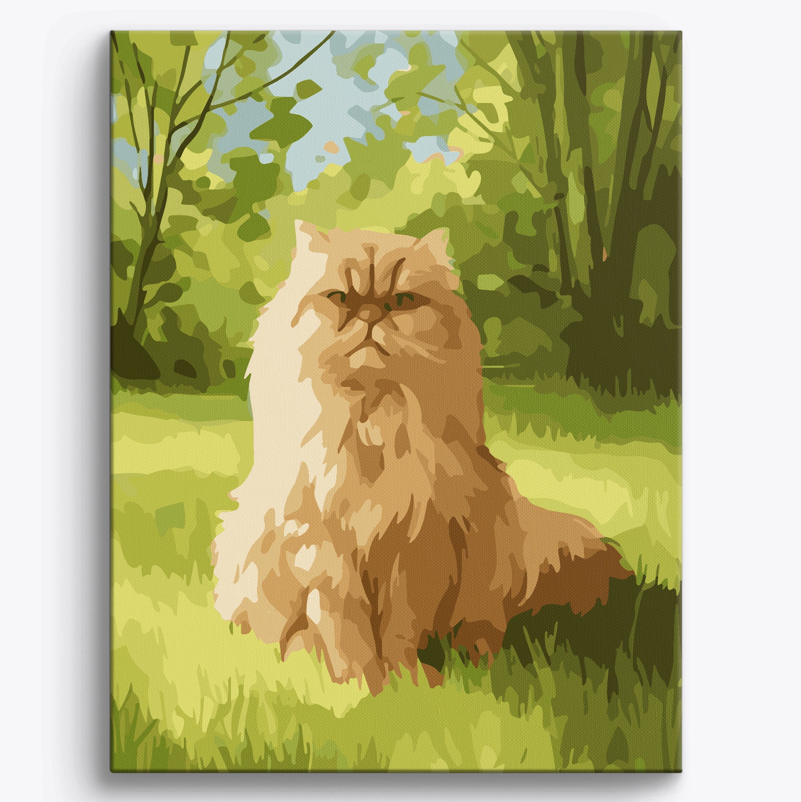 Persian Garden Framed / 40x50cm