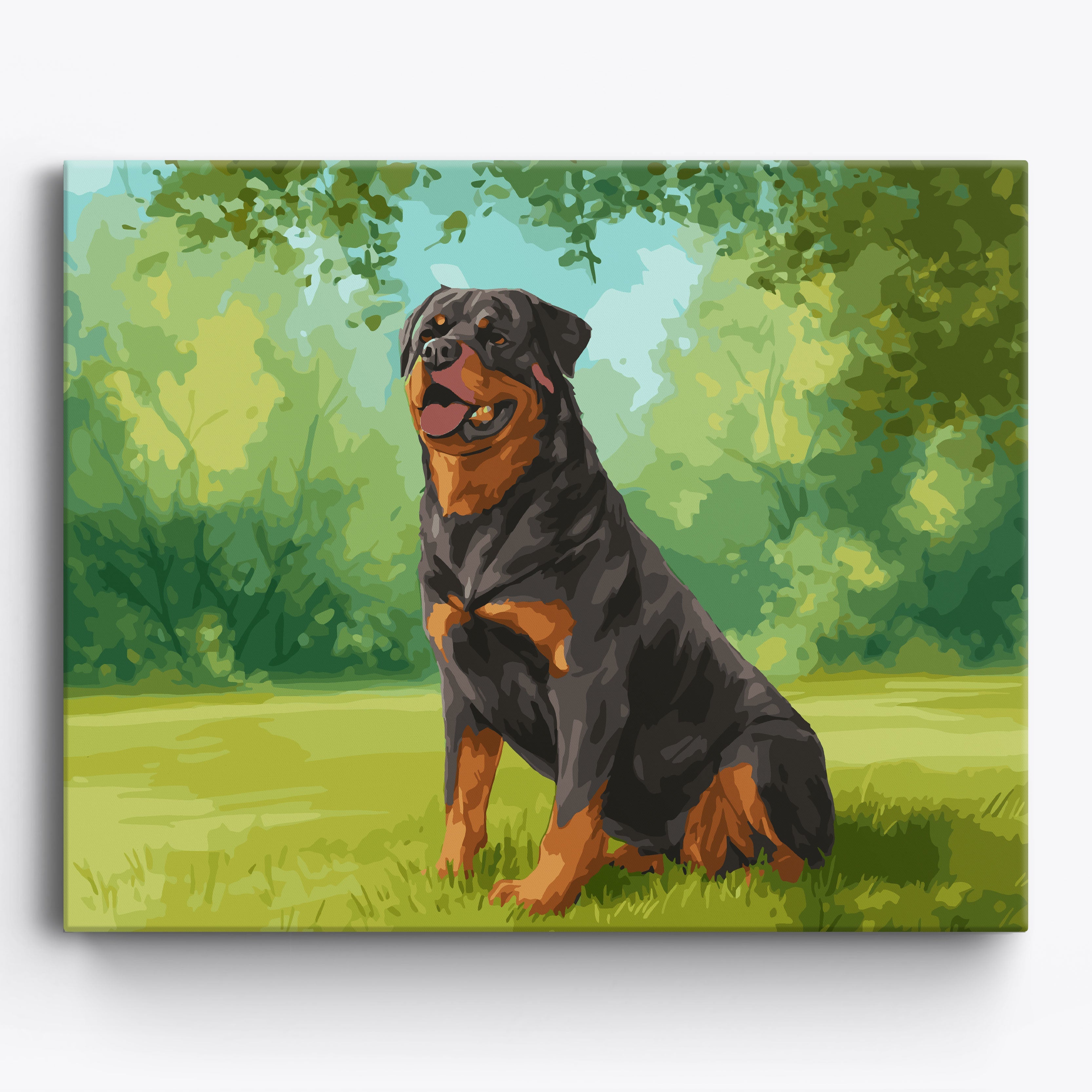 Rottweiler Prairie No Frame / 50x40cm