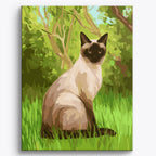 Siamese Garden No Frame / 40x50cm