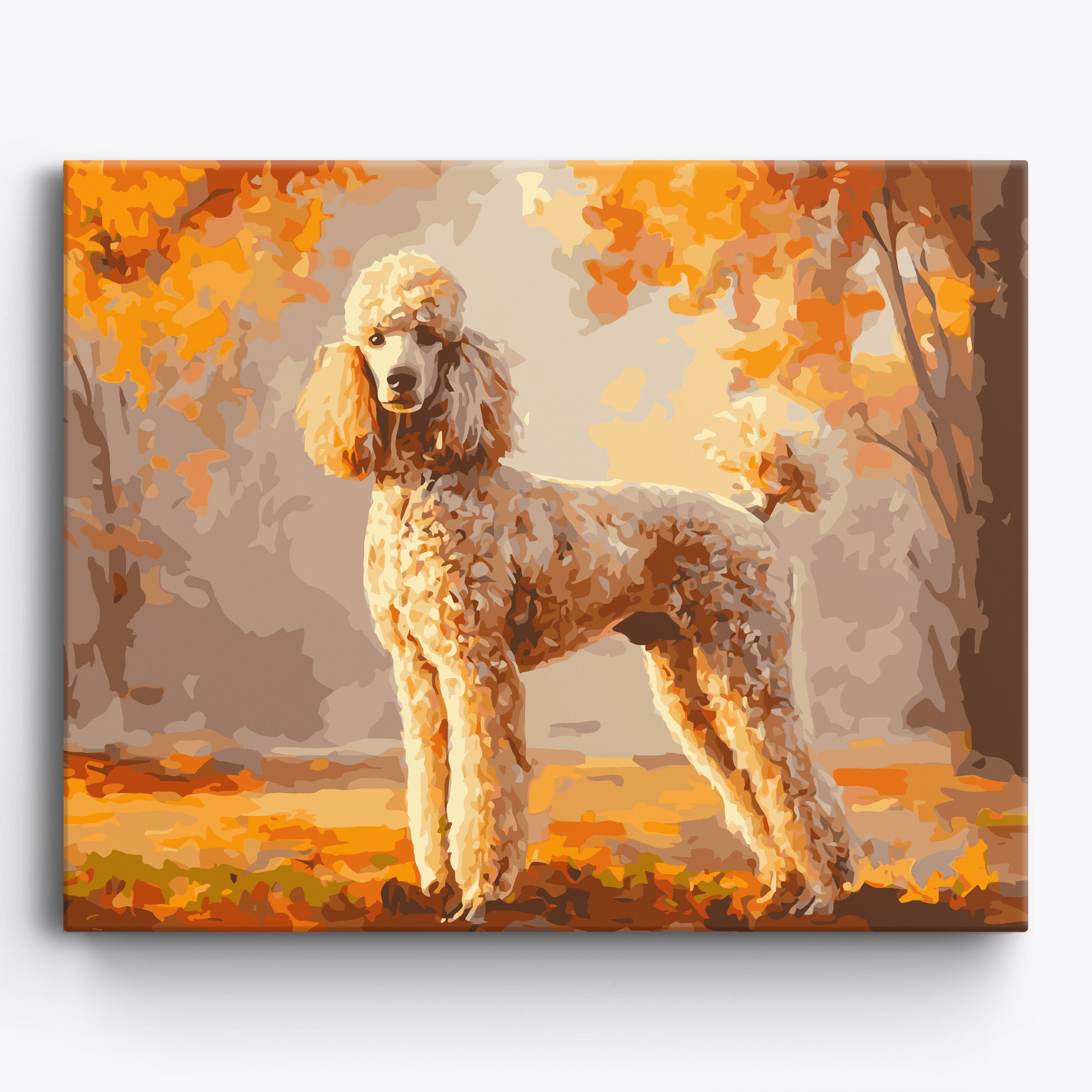 Poodle Fallscape No Frame / 50x40cm