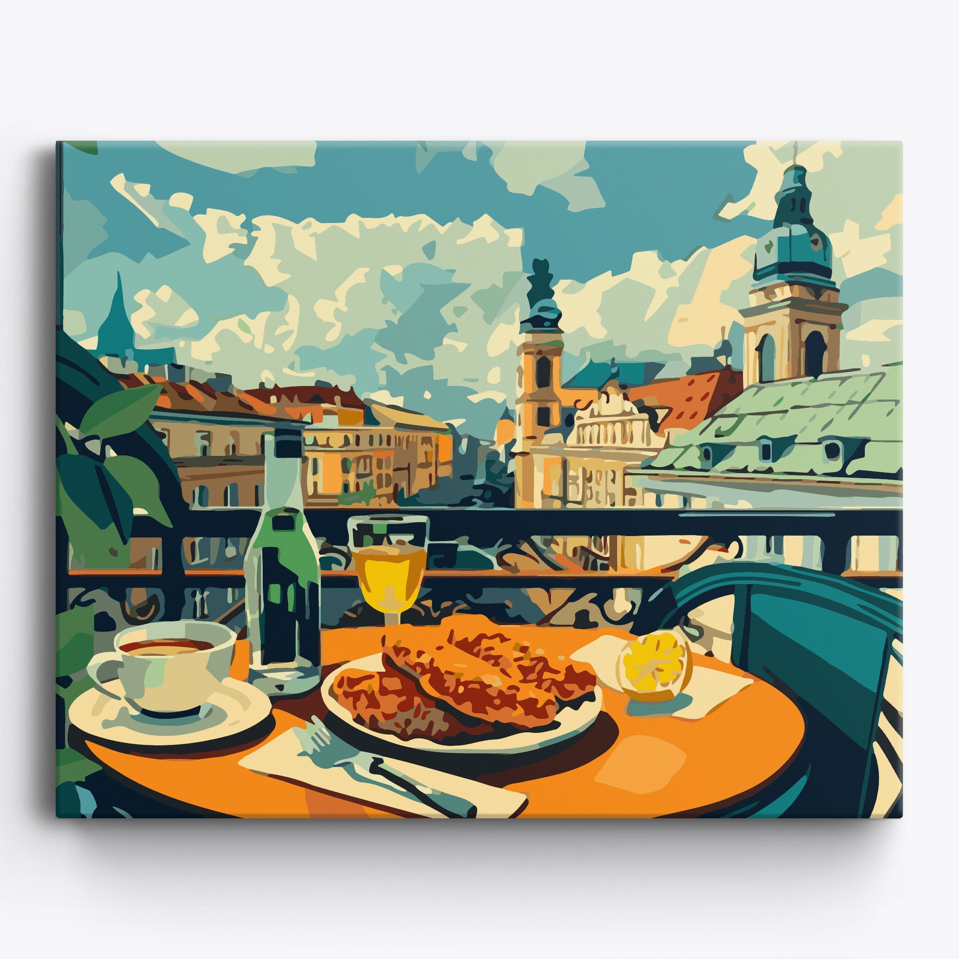 Balcony Schnitzel Morning