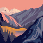 Serene Mountainside Mini Kit