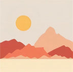 Abstract Desertscape Mini Kit