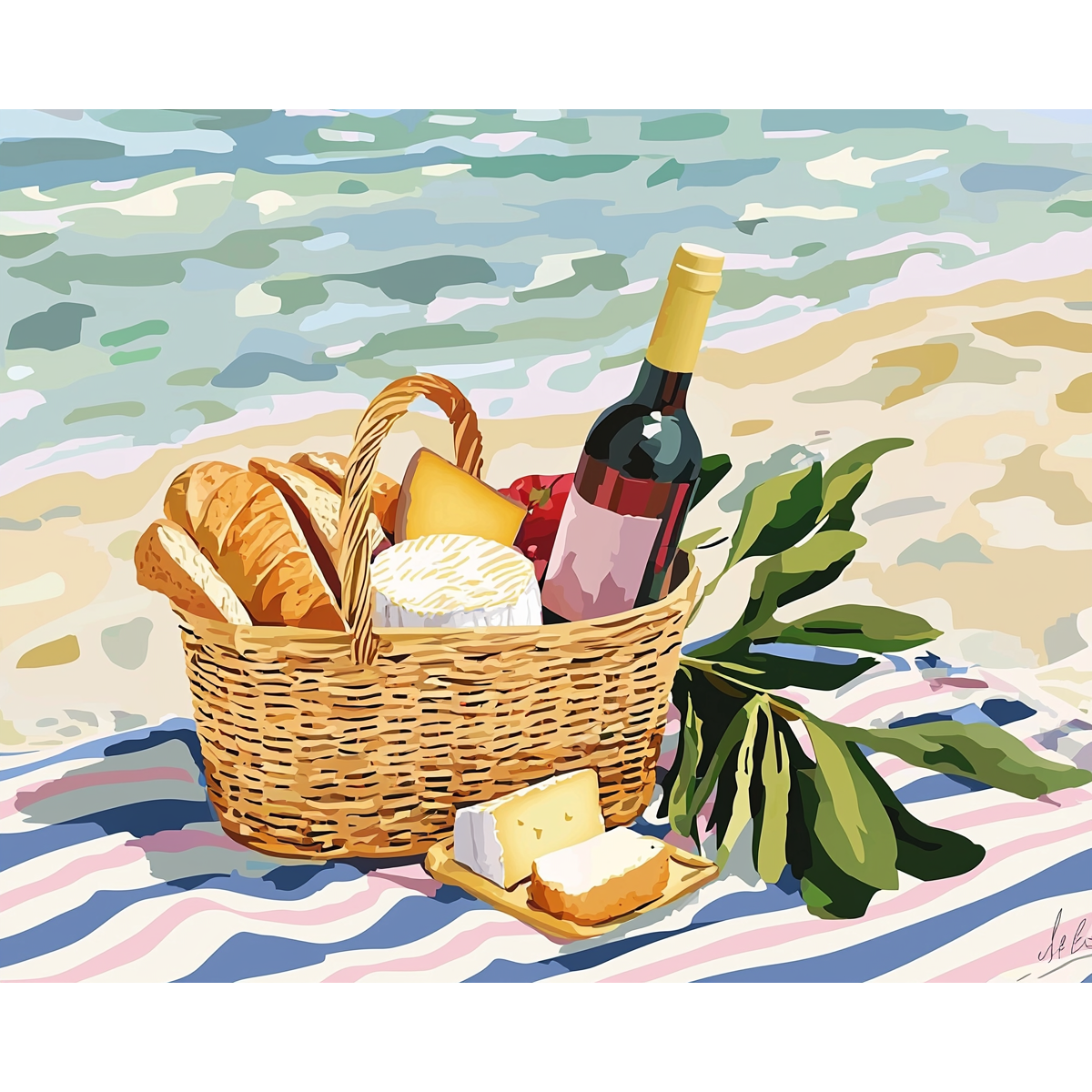 Blissful Seaside Snack