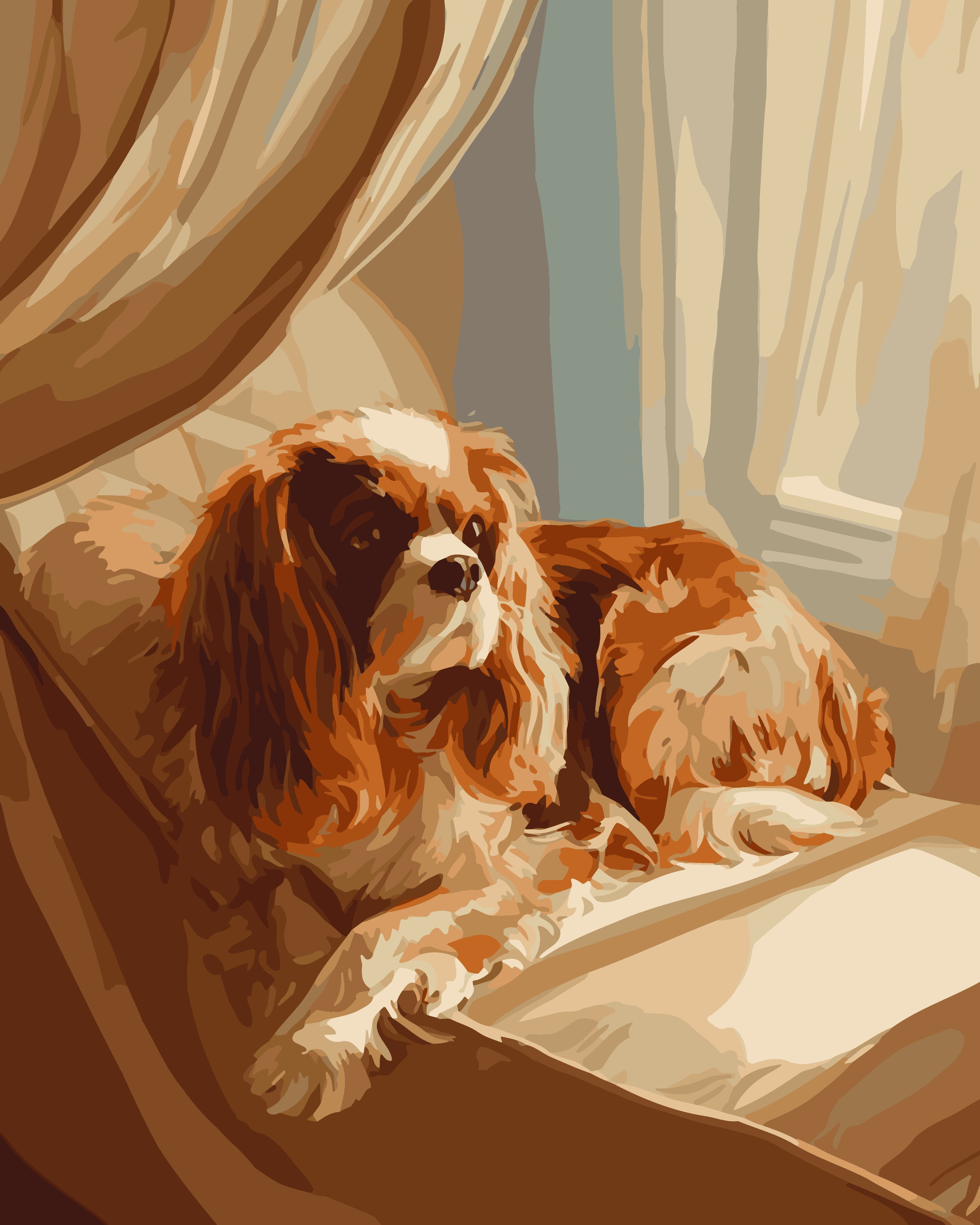 Cozy Cavalier King