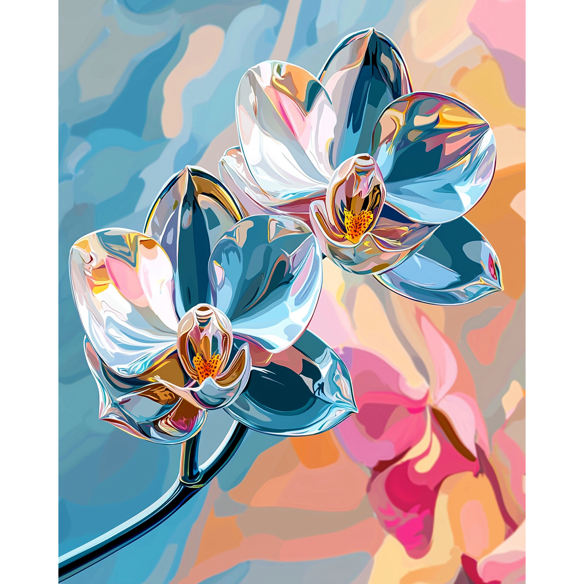 Chrome Blooms