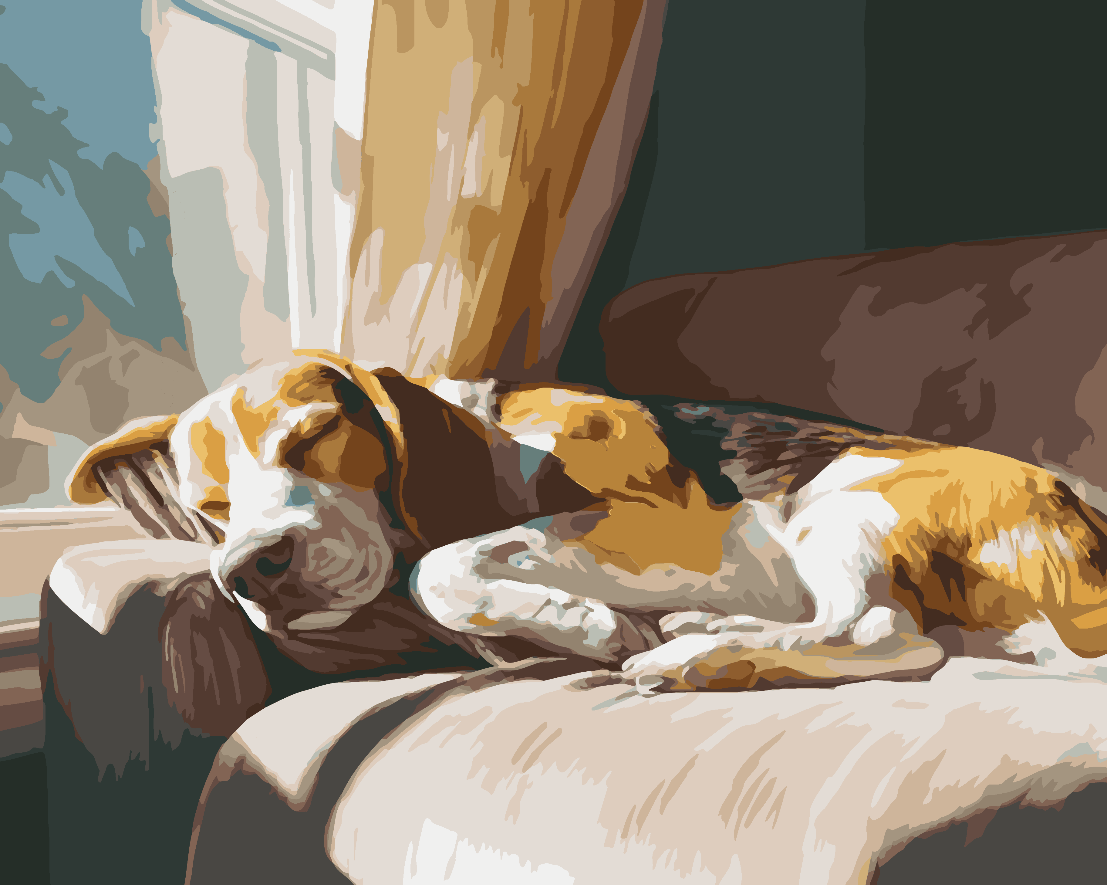 Sleepy Beagle