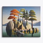 Lake Serenity No Frame / 24 colors