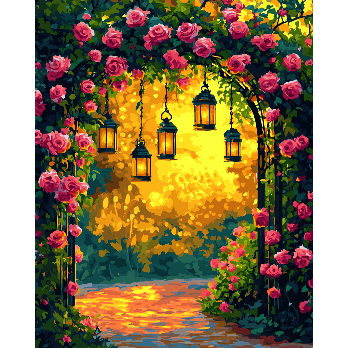 Lantern Lit Garden