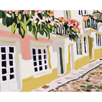 Pastel Town Elegance