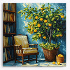 Serene Study No Frame / Regular (15.75"x15.75"/40x40cm) / 24 colors