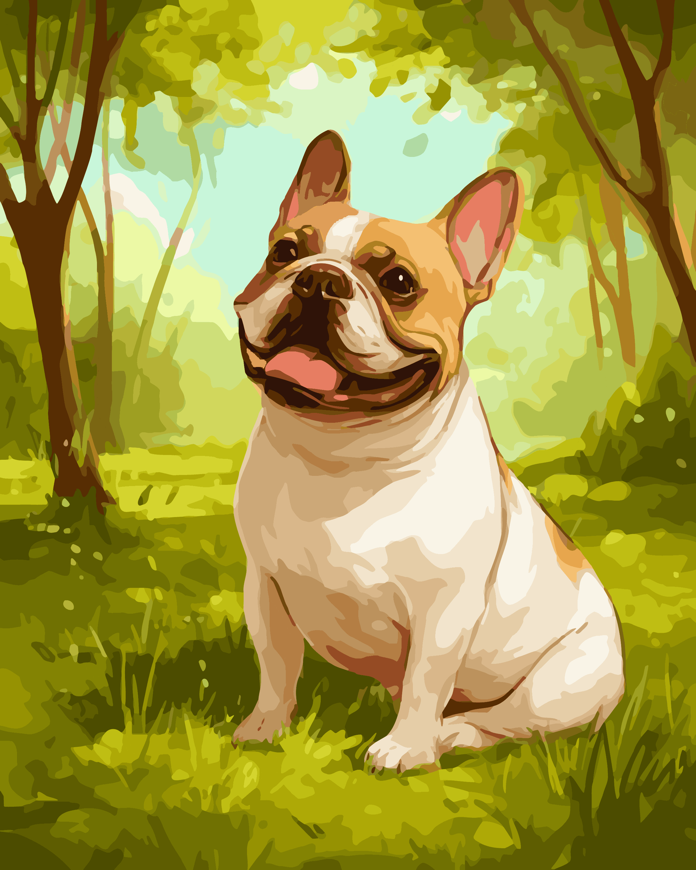 French Bulldog Smile